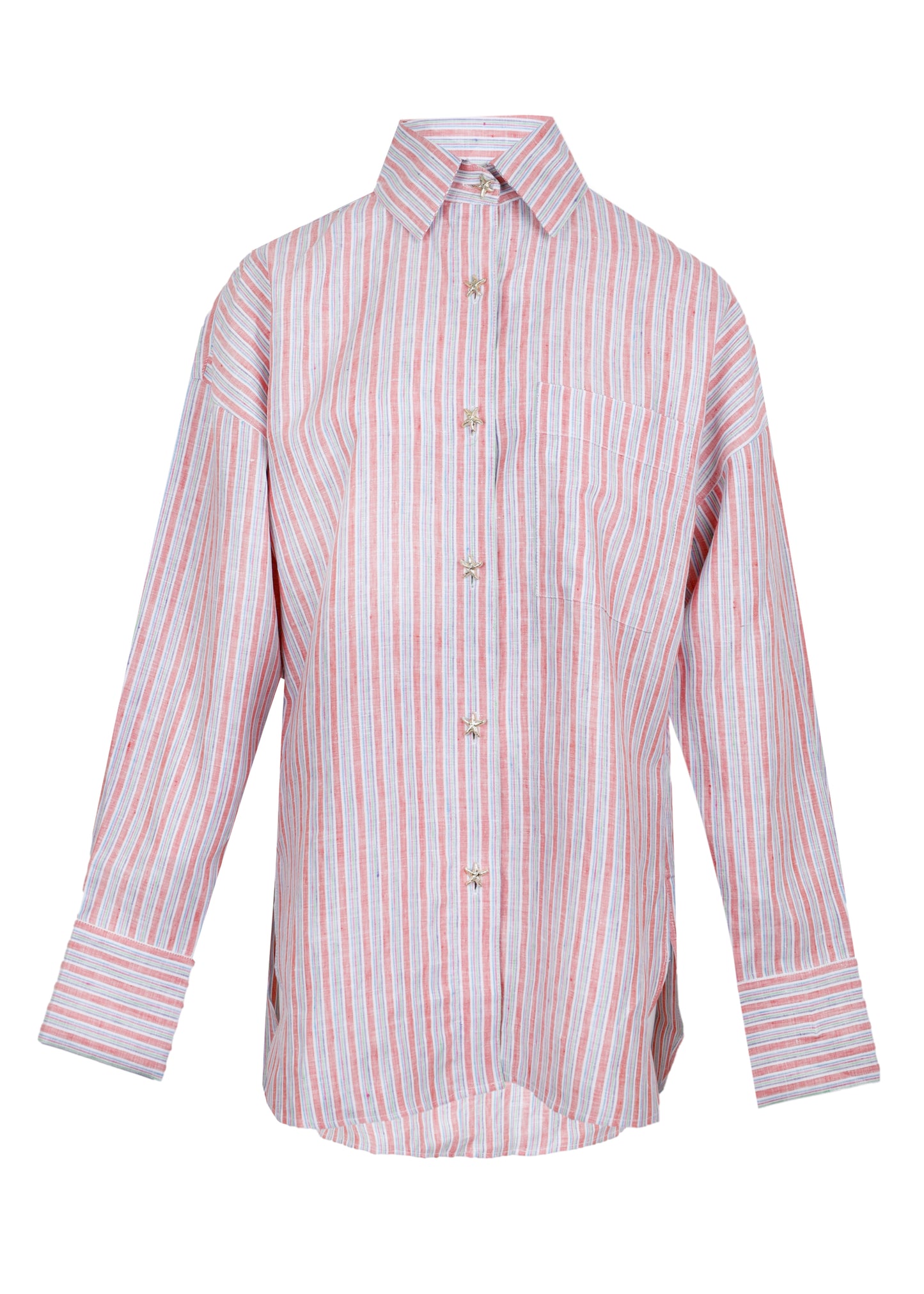 Shirt Orange Stripe