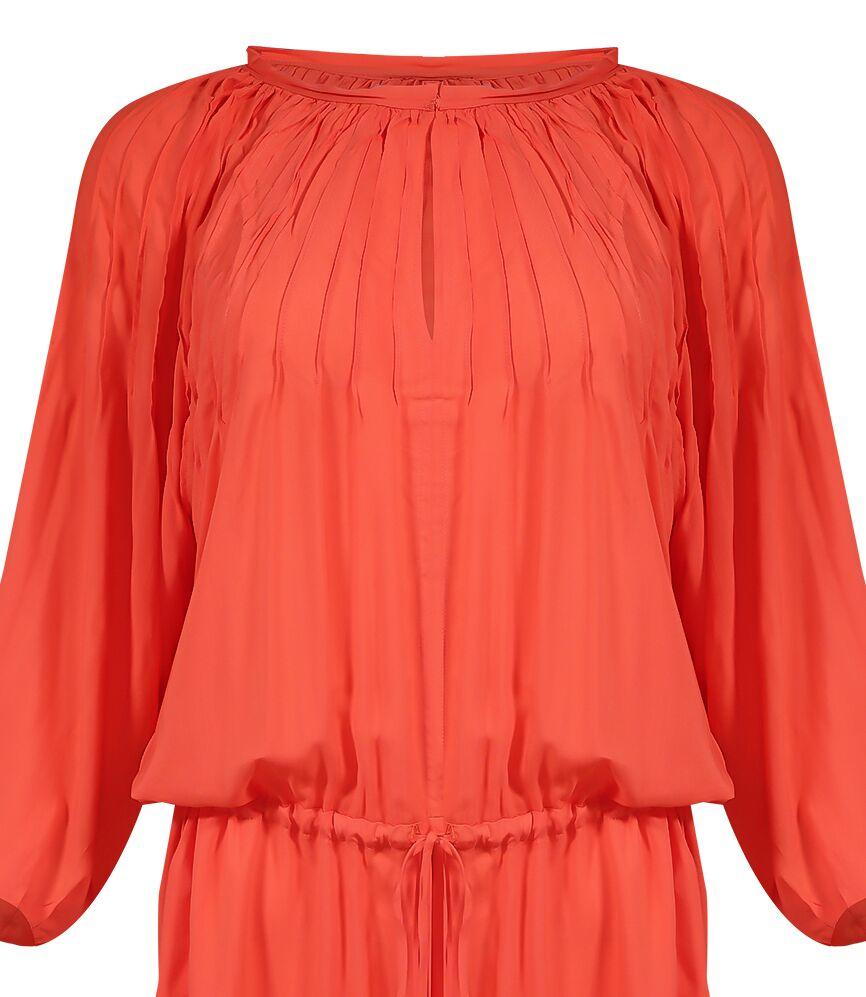 Load image into Gallery viewer, Solid Sara Caftan Coral - M - Kaftan
