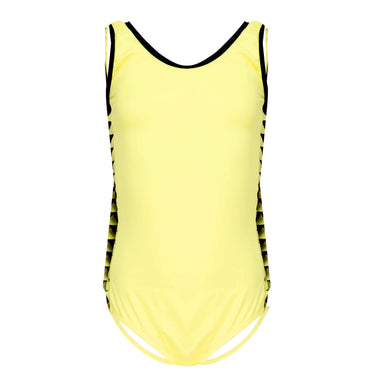 Yellow Swimming Costume for Girls - One Piece