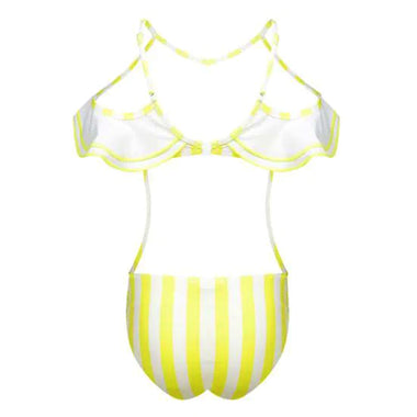 Nessi Byrd Cheiri Open Shoulder Swimsuit - One Piece