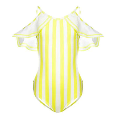 Nessi Byrd Cheiri Open Shoulder Swimsuit - One Piece
