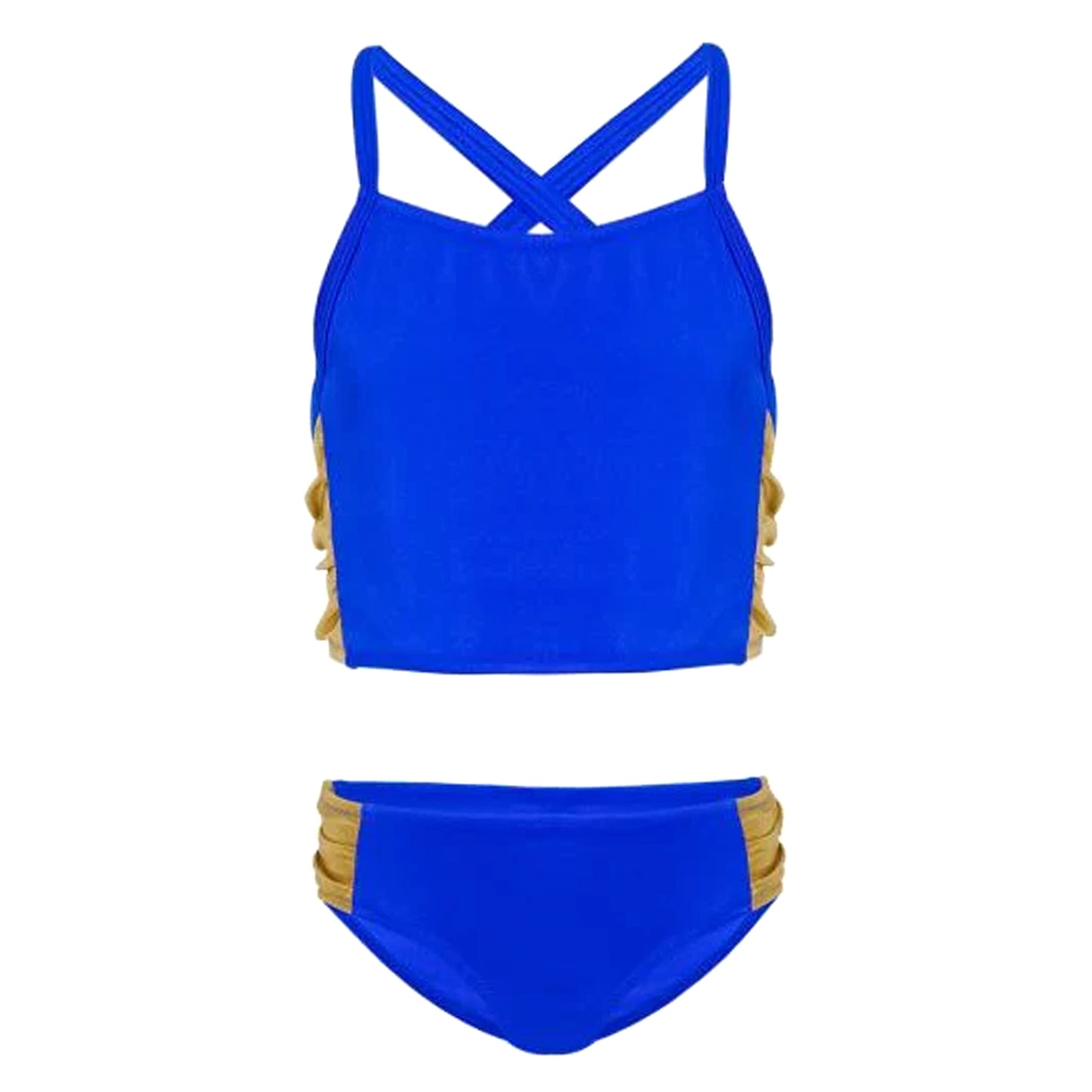 Load image into Gallery viewer, Nessi Byrd Iris Cross Back Bikini - Bikini
