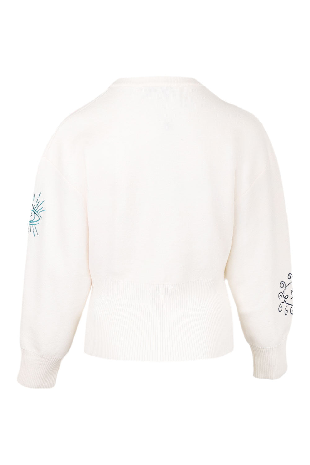 Load image into Gallery viewer, Cream Neon Embroidered Darcy Cardigan
