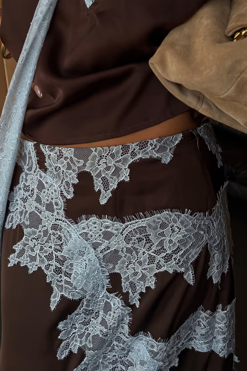 Load image into Gallery viewer, Chocolate Lily Skirt
