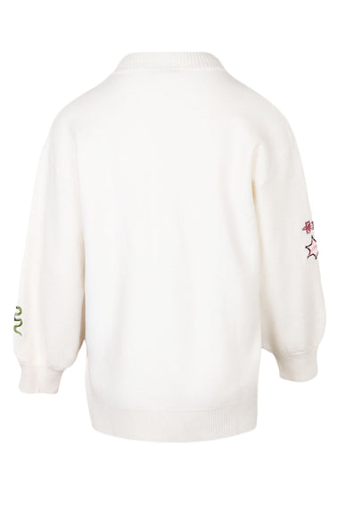 Cream Western Martha Cardigan