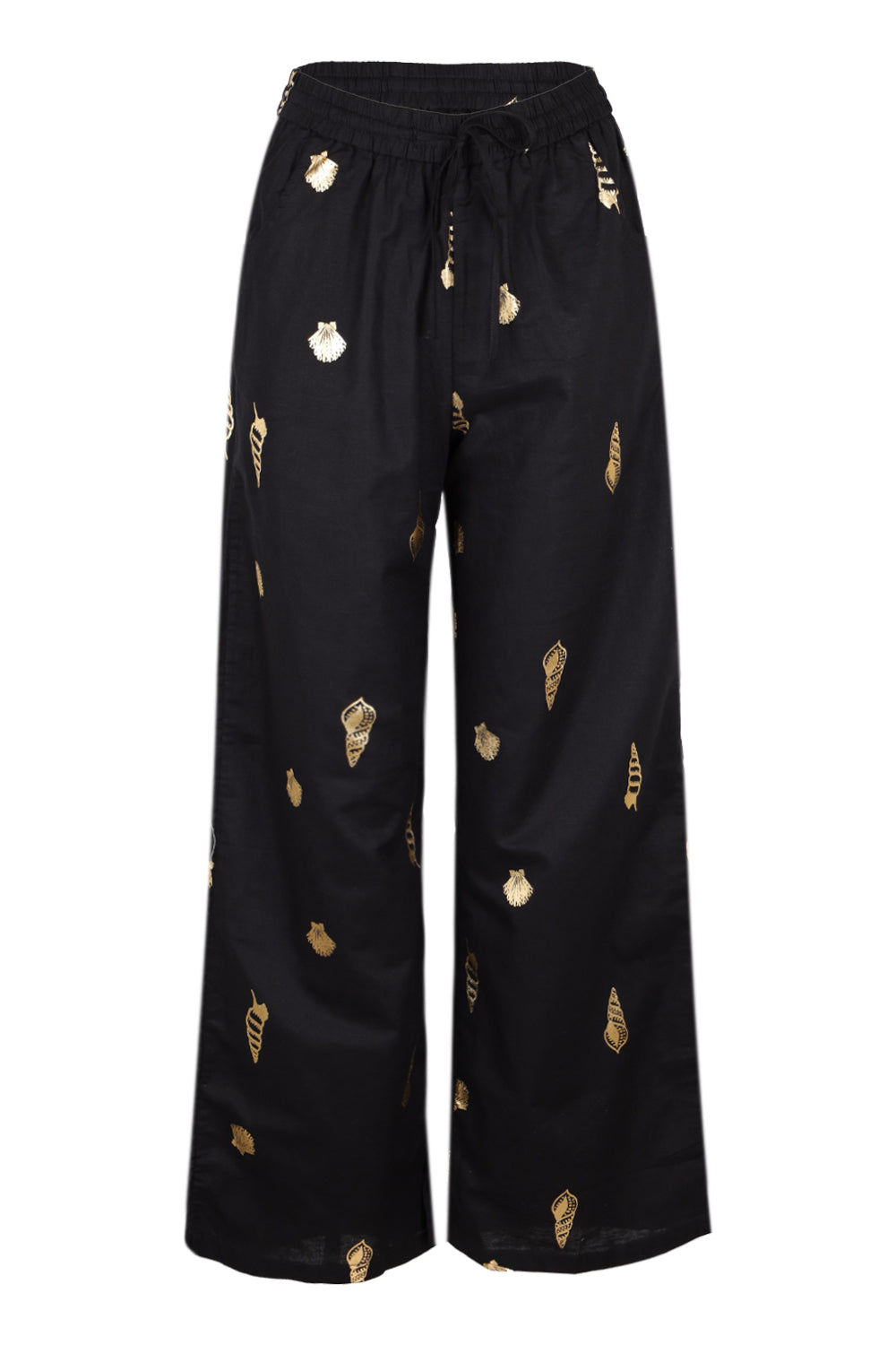 Black Shell Elissa Trousers