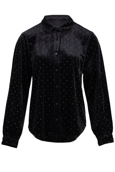 Black Velvet Cristi Shirt