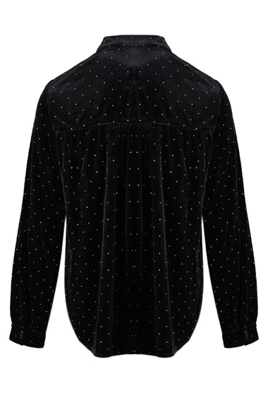 Black Velvet Cristi Shirt