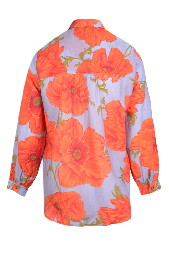 Load image into Gallery viewer, Blue Poppy Miley Shirt
