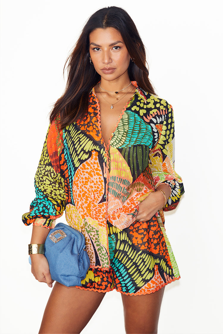 Load image into Gallery viewer, Fiji Miley Shirt Multi - Top
