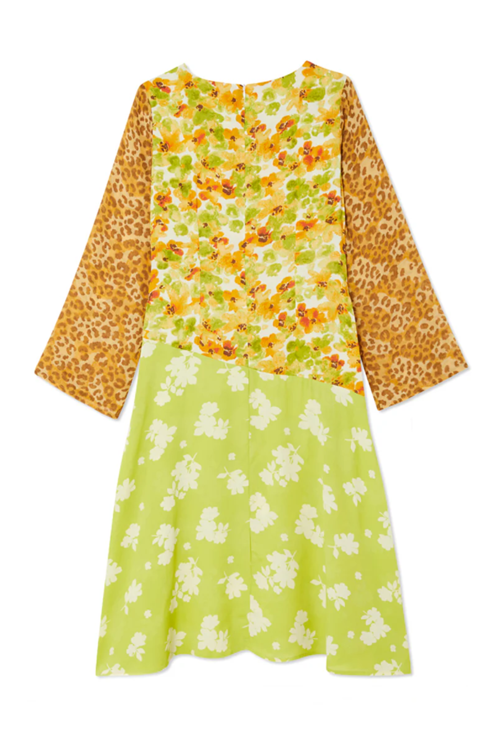 Floral And Leopard Blair Dress