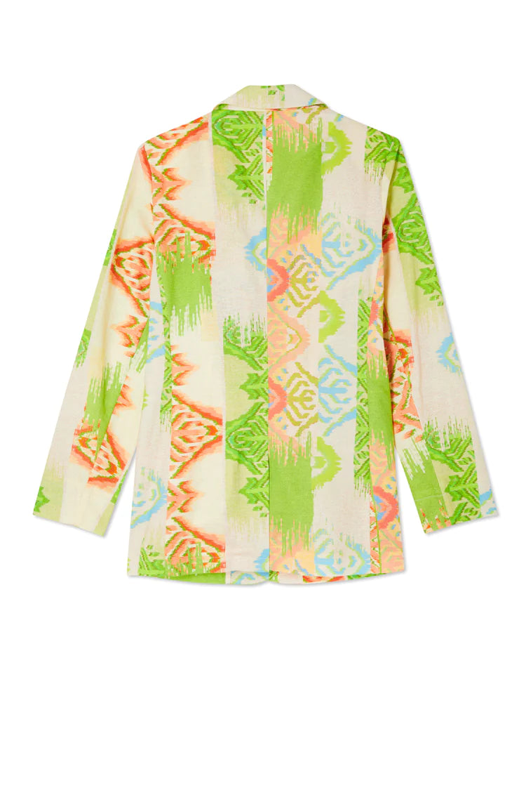 Load image into Gallery viewer, Green Abstract 22 Blazer - Blazer
