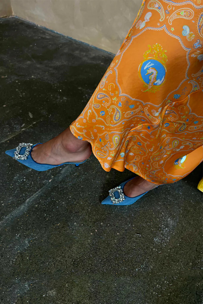 Orange skirt size 16 deals