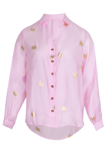 Pink Miley Shirt with Sun Foil