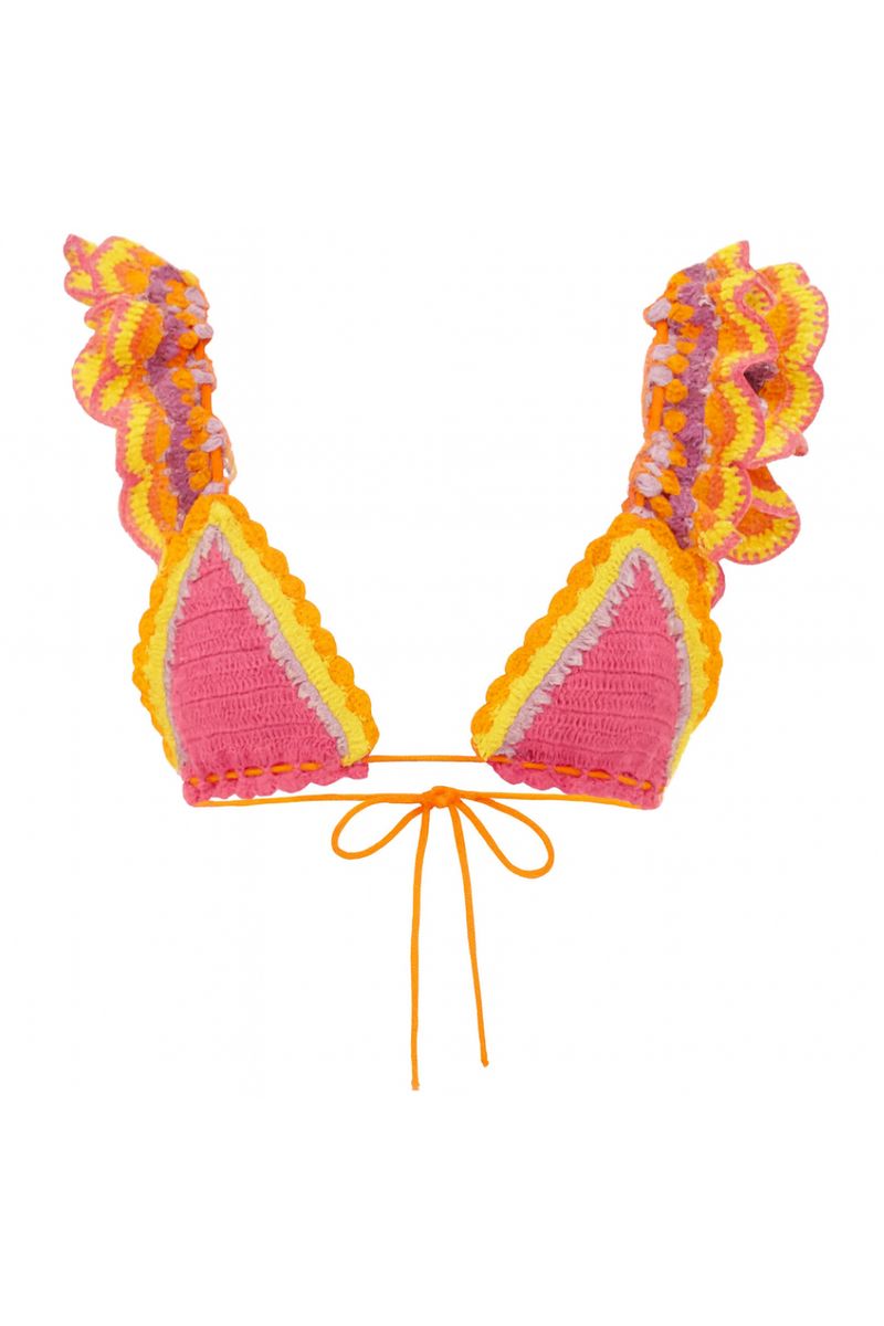 The Crochet Frill Top Candyland