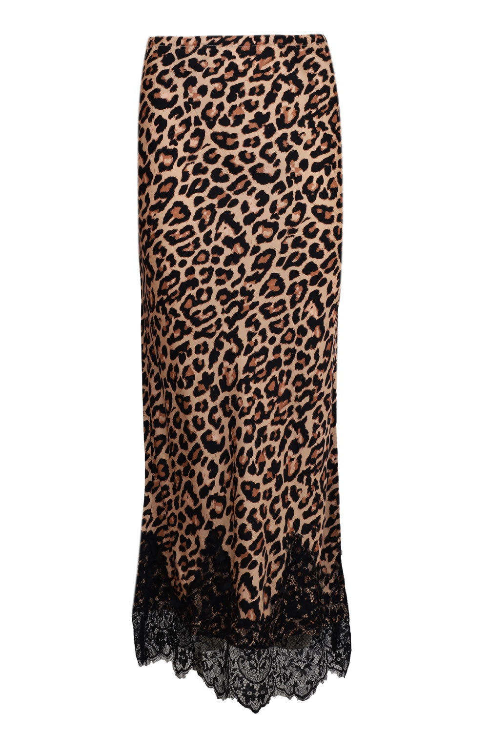 Load image into Gallery viewer, Leopard Lace Midi Maeva Skirt
