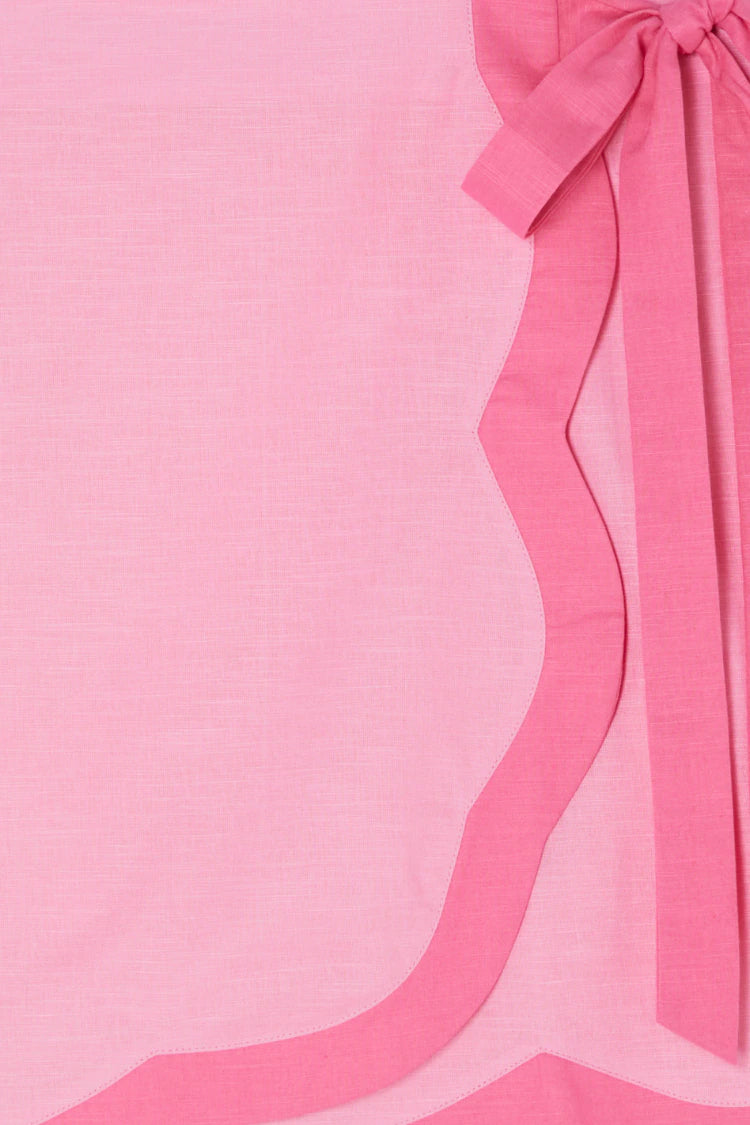 Load image into Gallery viewer, Pink Scallop Mini Jaspre Skirt
