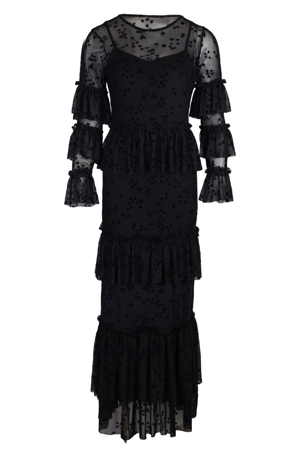 Load image into Gallery viewer, Black Star Devoree Felicity Dress
