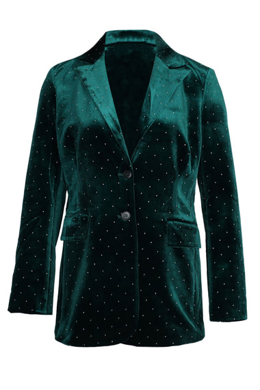 Emeral Velvet Blazers