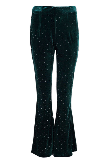 Emerald Velvet Trousers