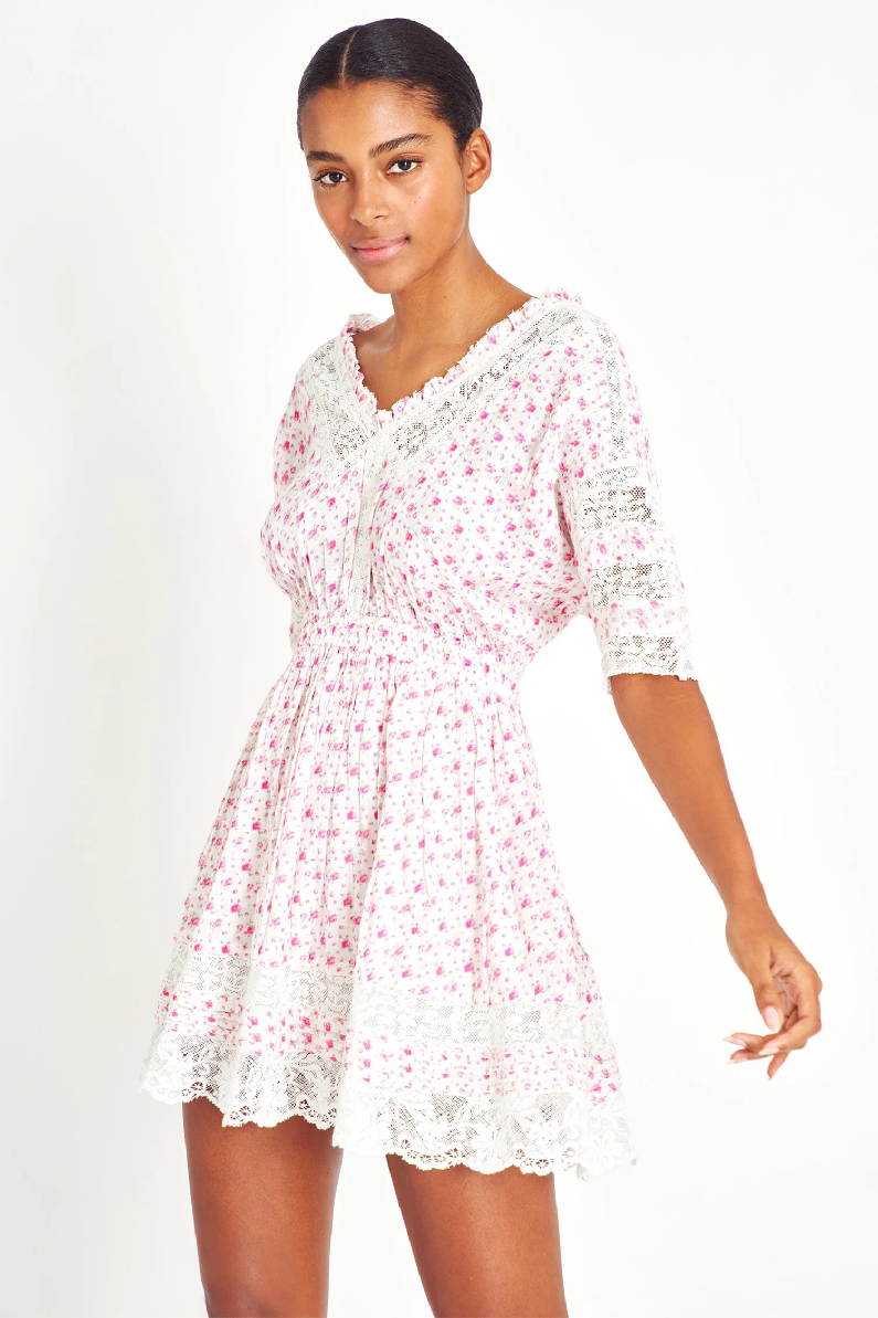 Newton Dress Poppy Pink