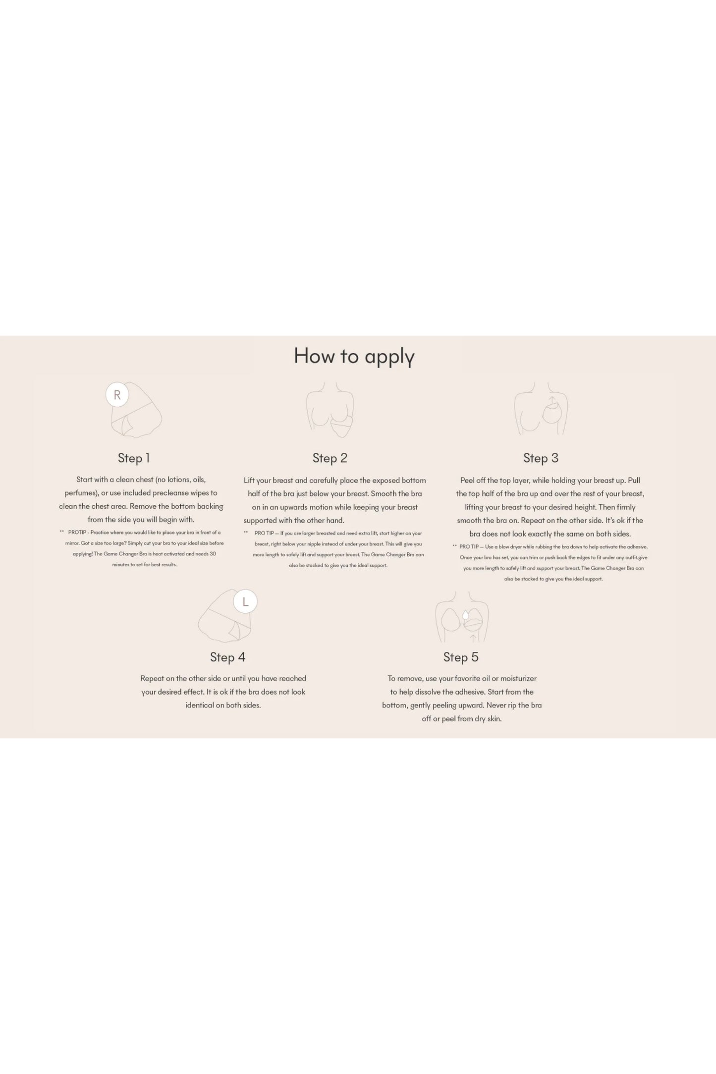 Game Changer Lift and Shape Bra