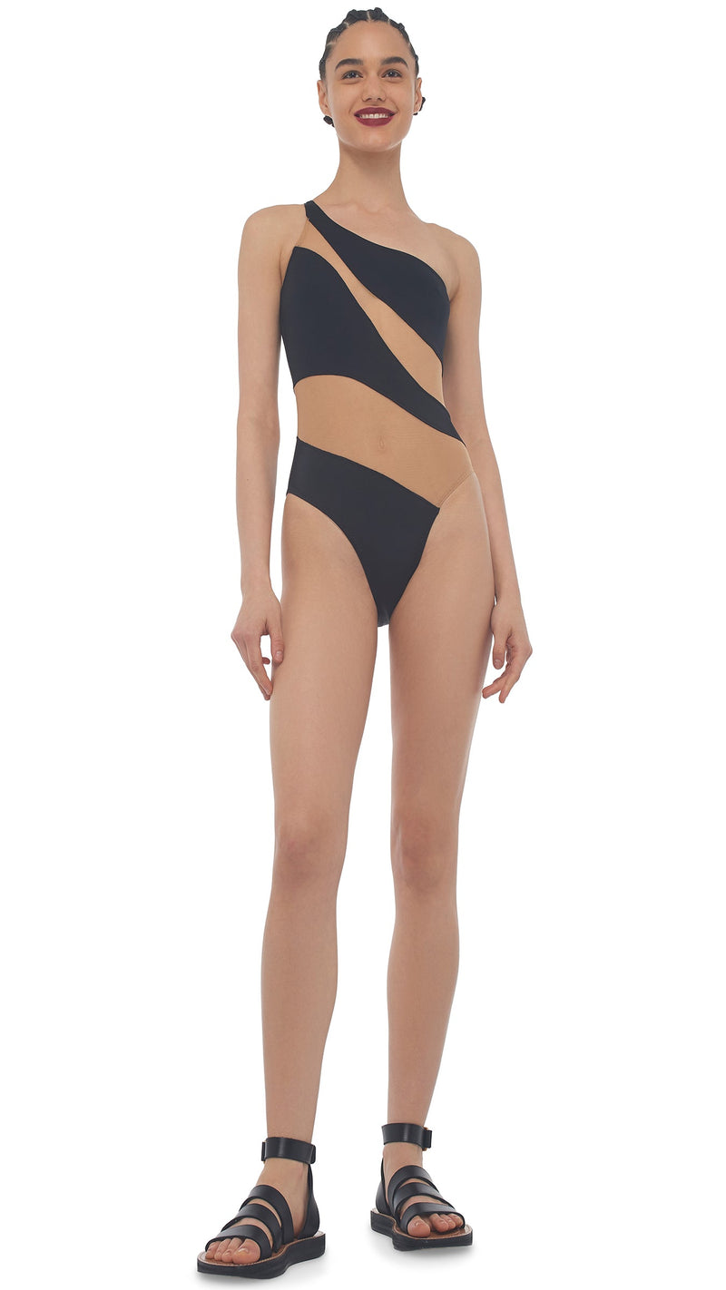 Snake Mesh Mio Black