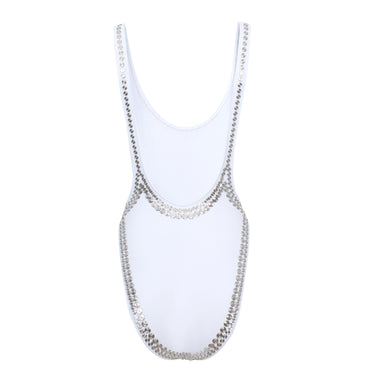 One Piece Swimsuit with Low Scoop Back