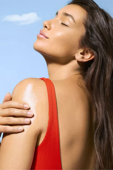 Sun Face and Body Bronzing Oil SPF10