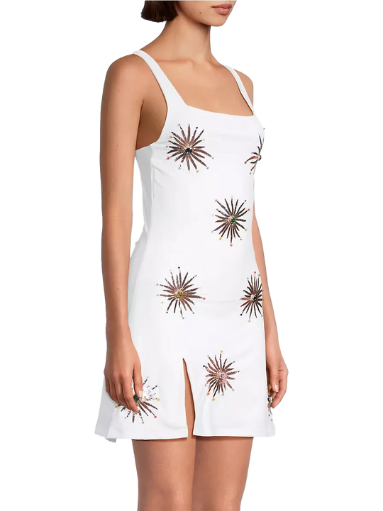 Callie Mini Dress White