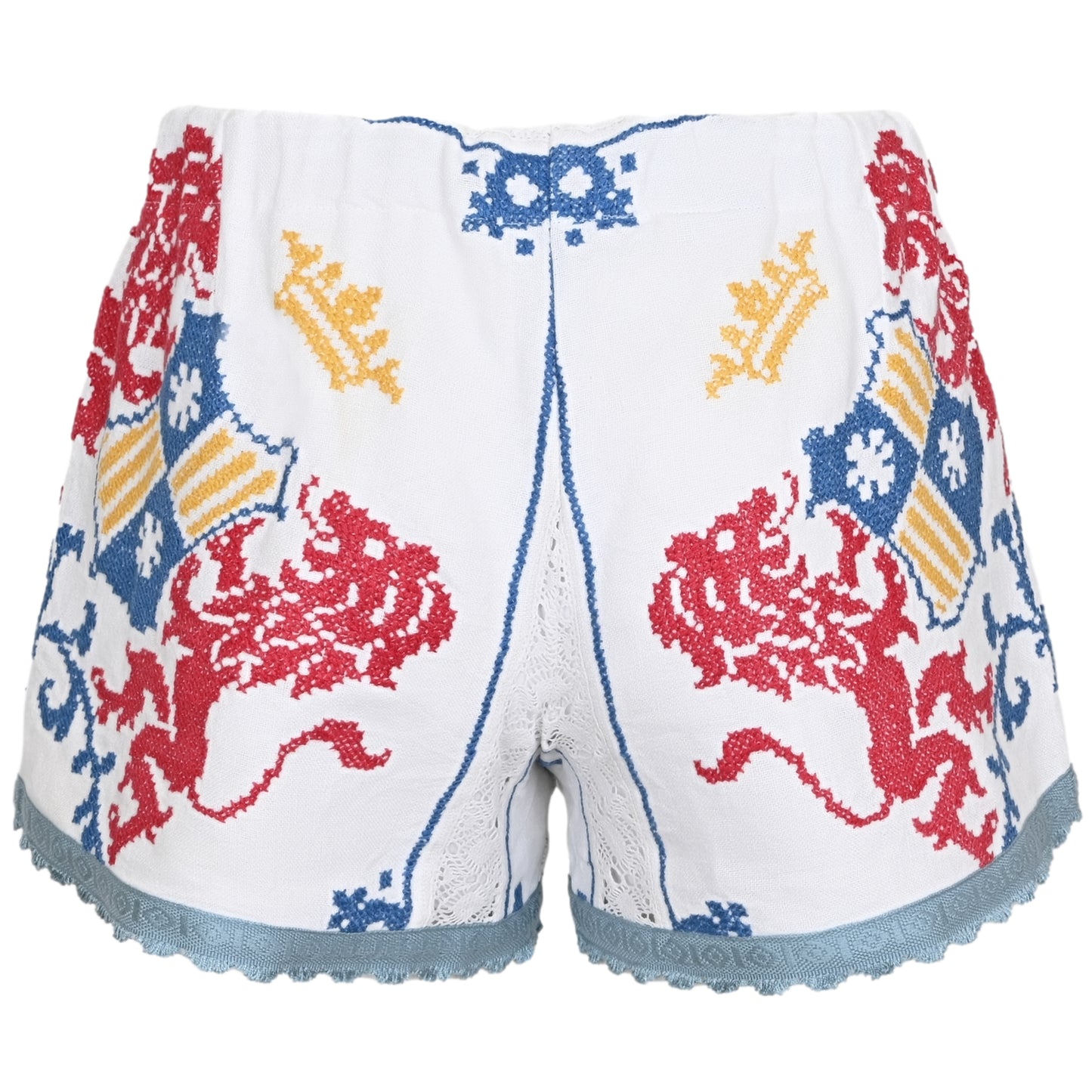 Load image into Gallery viewer, Orsina Cotton Shorts All The Blues S - Shorts
