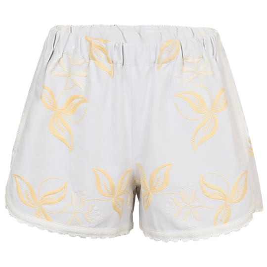 Orsina Cotton Shorts Yellow Petal L - Shorts