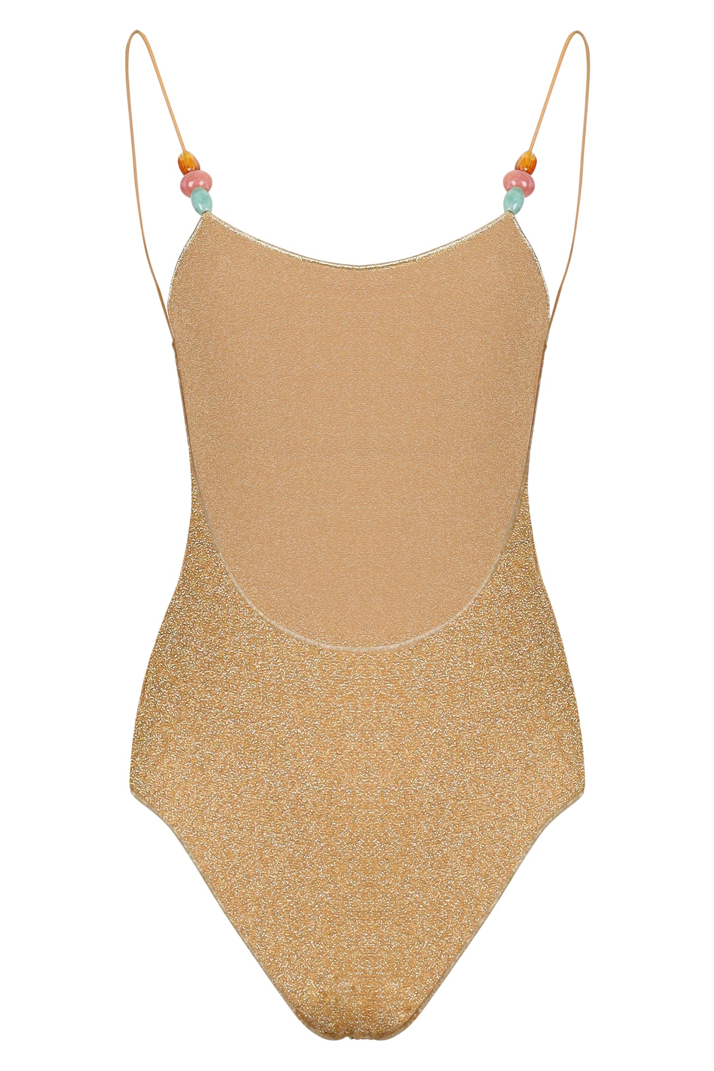 Load image into Gallery viewer, Lumiére Beads Maillot Gold
