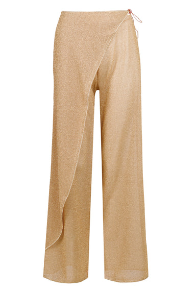Lumiere Beads Pareo Pants Gold