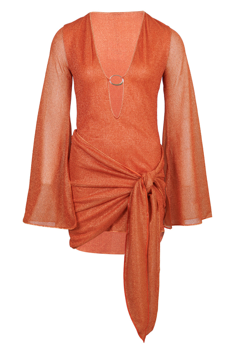 Lumiere Pareo Dress Orange