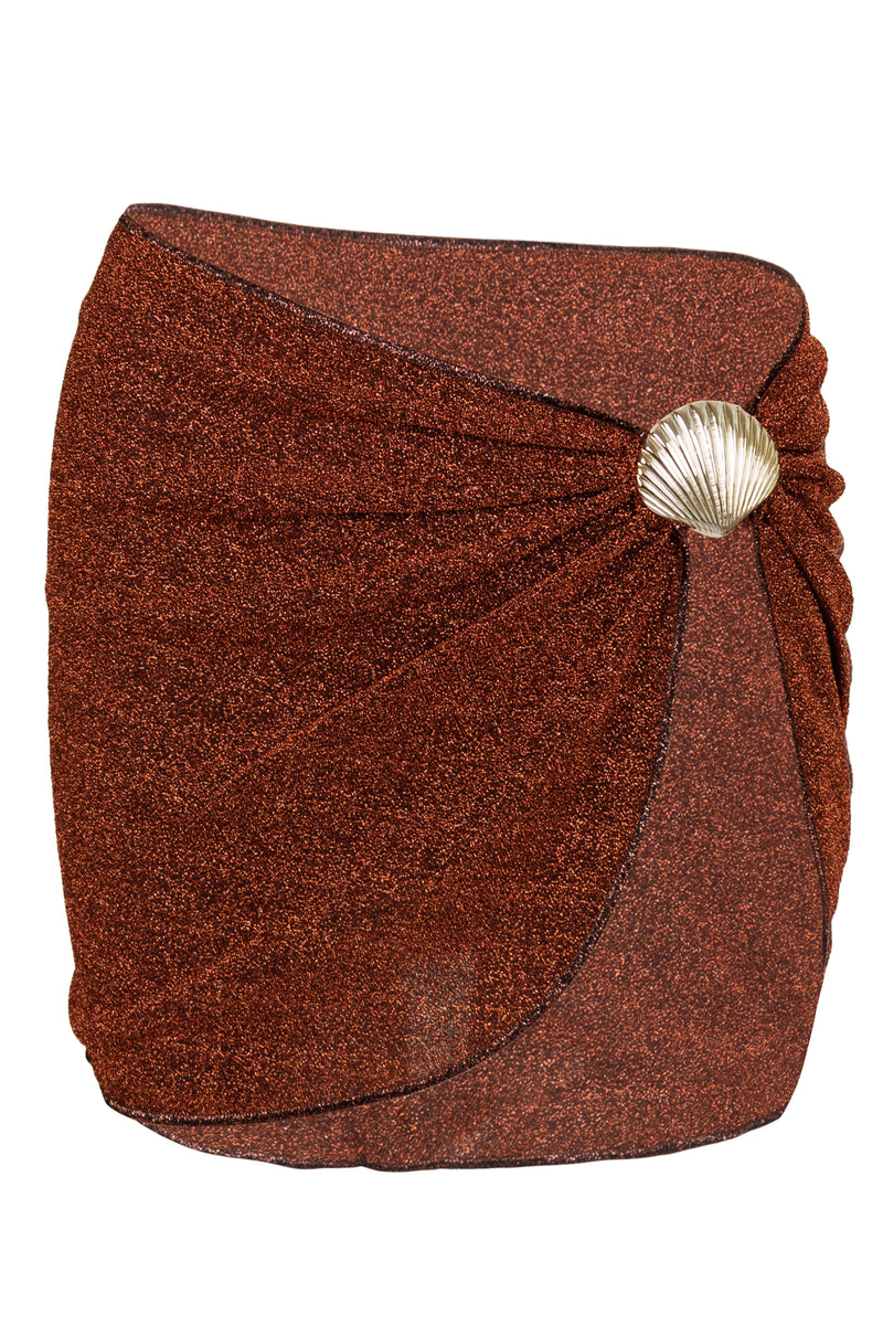 Lumiere Shell Pareo Brown