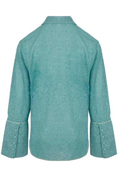 Lumiere Sleeves Shirt Sea Turquoise