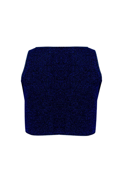Lumiere Crop Top Blue
