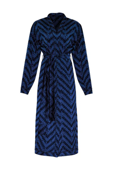 Safari Kaftan Mystic Jacquard Blue