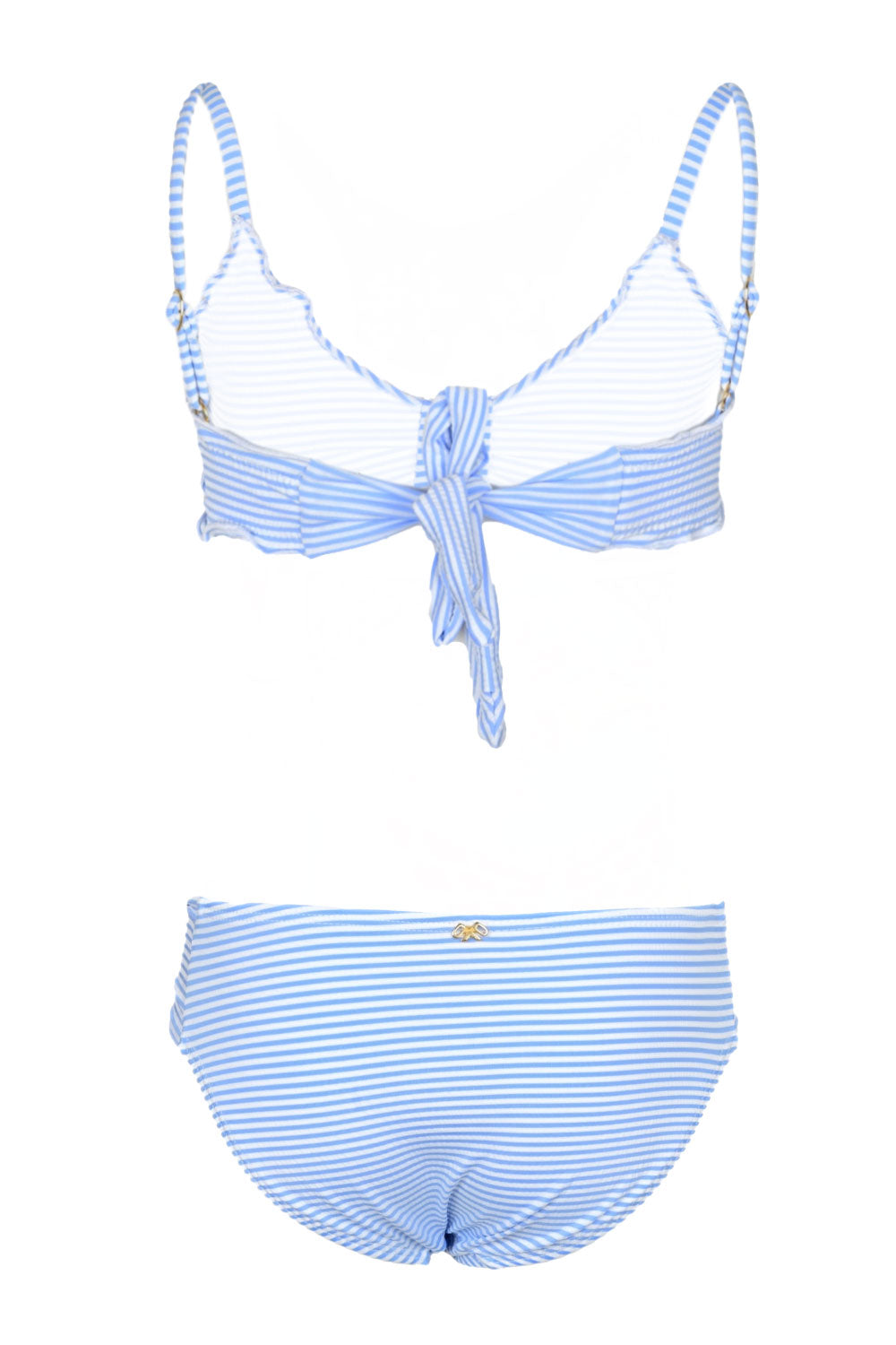 Load image into Gallery viewer, Girls Serena Bikini Sailor Stripe
