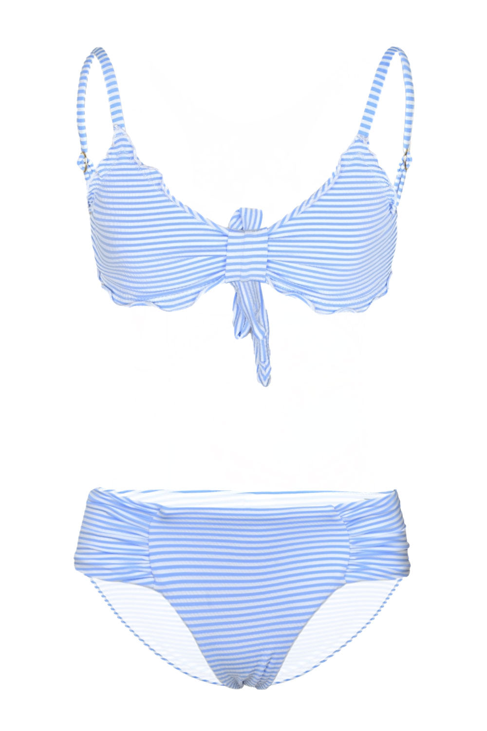 Load image into Gallery viewer, Girls Serena Bikini Sailor Stripe

