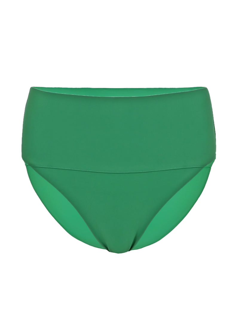 Angie High Waist Bikini Bottom Jade