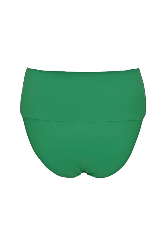 Angie High Waist Bikini Bottom Jade