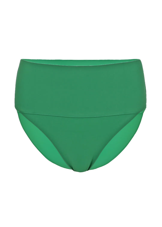 Angie High Waist Bikini Bottom Jade