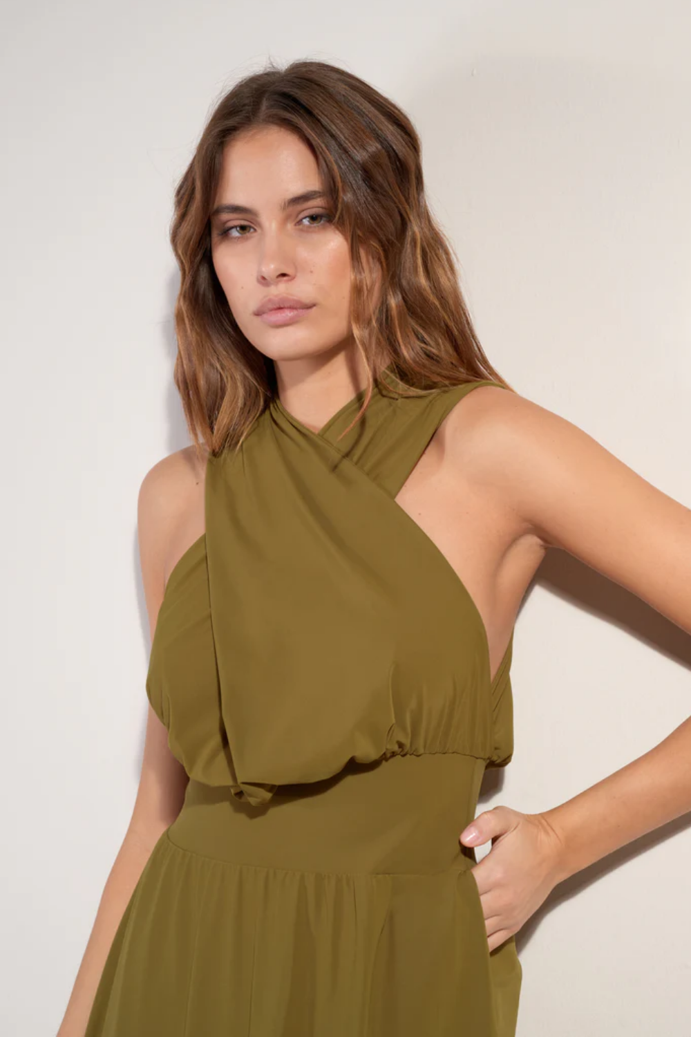 Load image into Gallery viewer, Nola Dress Bronze
