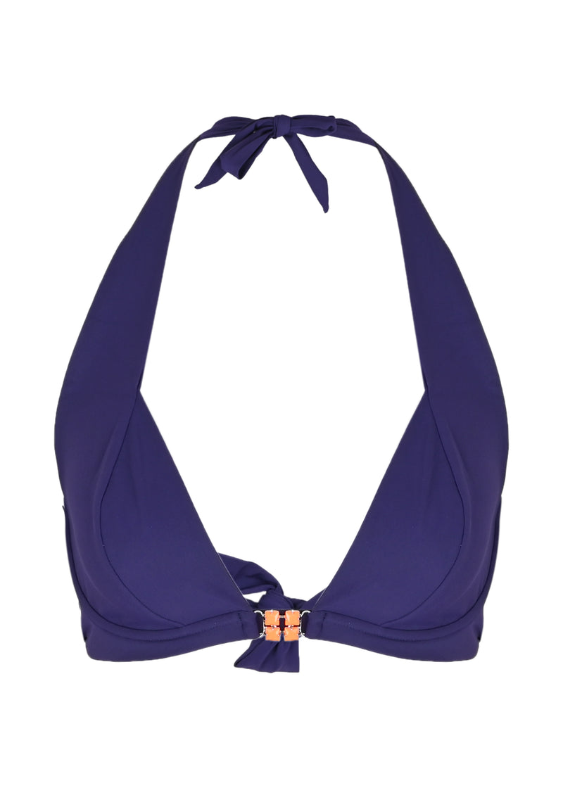 Orana Purple Bikini Top
