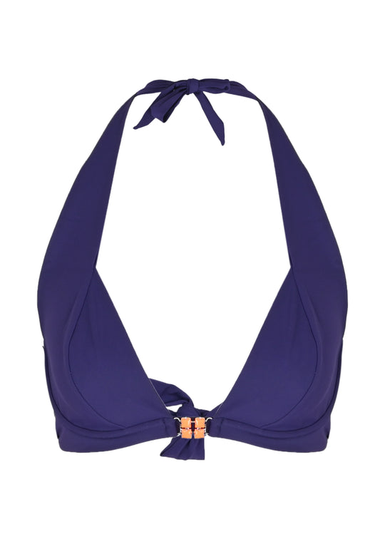 Orana Purple Bikini Top