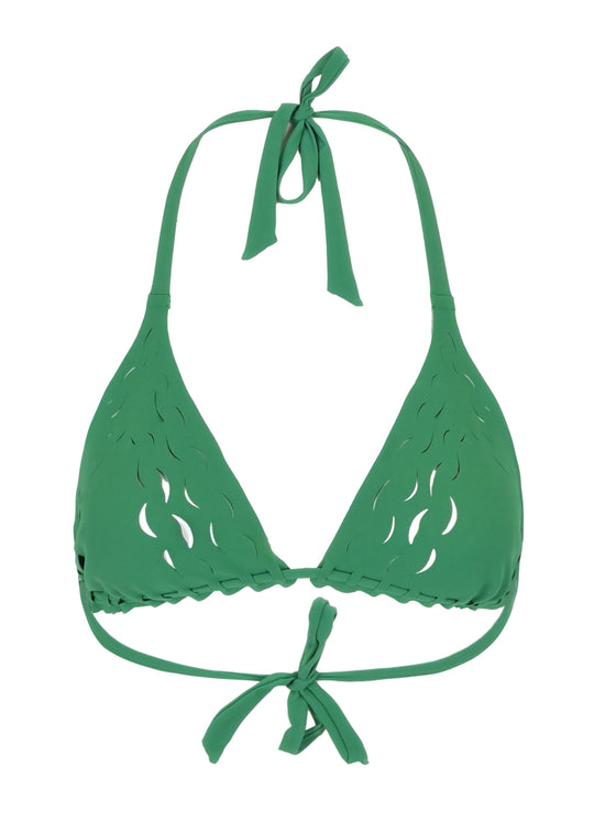 Wood Jade Bikini Top