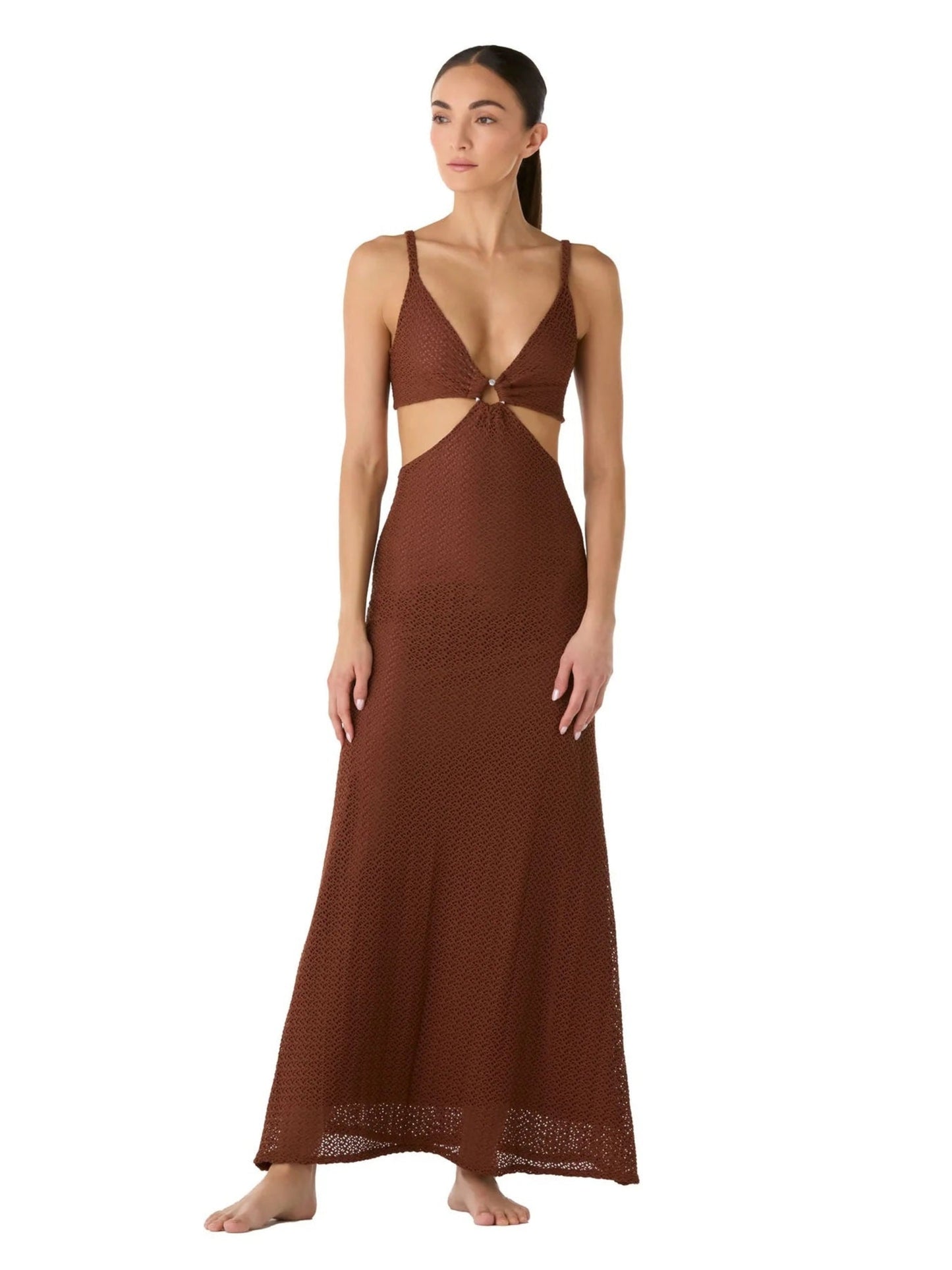 Load image into Gallery viewer, Opal Dress Nilo Brown
