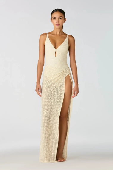 Perla Pareo Nilo Ivory - Skirt